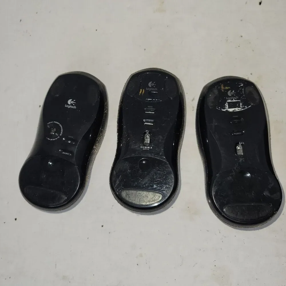 Logitech Wireless Mouse Lot Computer Laptop PC Computers Gaming Videos TV Film